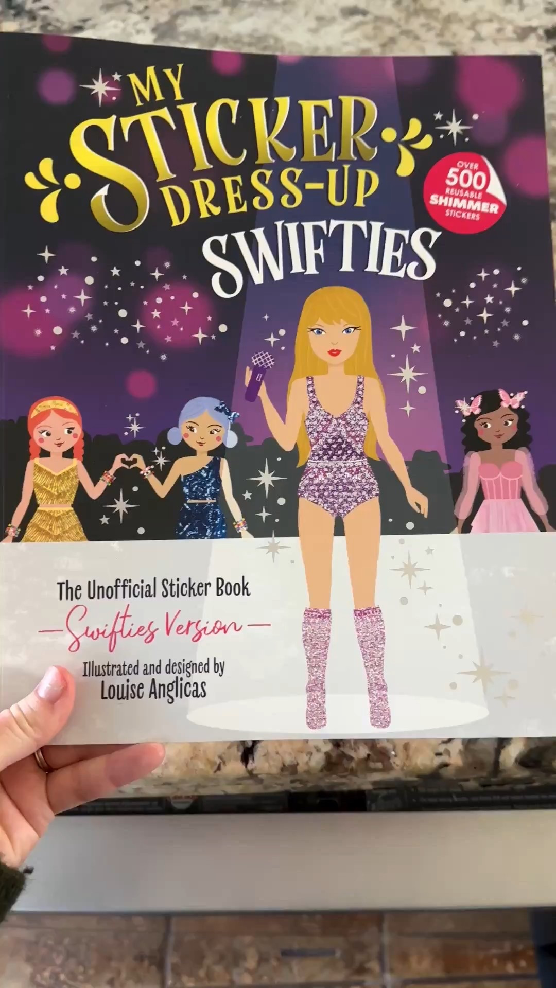 This reusable sticker book is perfect for any Swiftie 🎤✨
My Sticker Dress-Up: Swifties includes over 500 reusable stickers and makes such a fun, creative activity for Swifties of all ages! We grabbed it for a long road trip, and it’s been a hit. 🎶💖
#Swiftie #TravelActivities #RoadTripEssentials #KidsActivities #StickerBook #ReusableStickers #LTKKids #LTKFamily #LTKTravel #TaylorSwiftFans #CreativePlay #MomHack #OnTheGoKids

#LTKKids #LTKSaleAlert #LTKGiftGuide