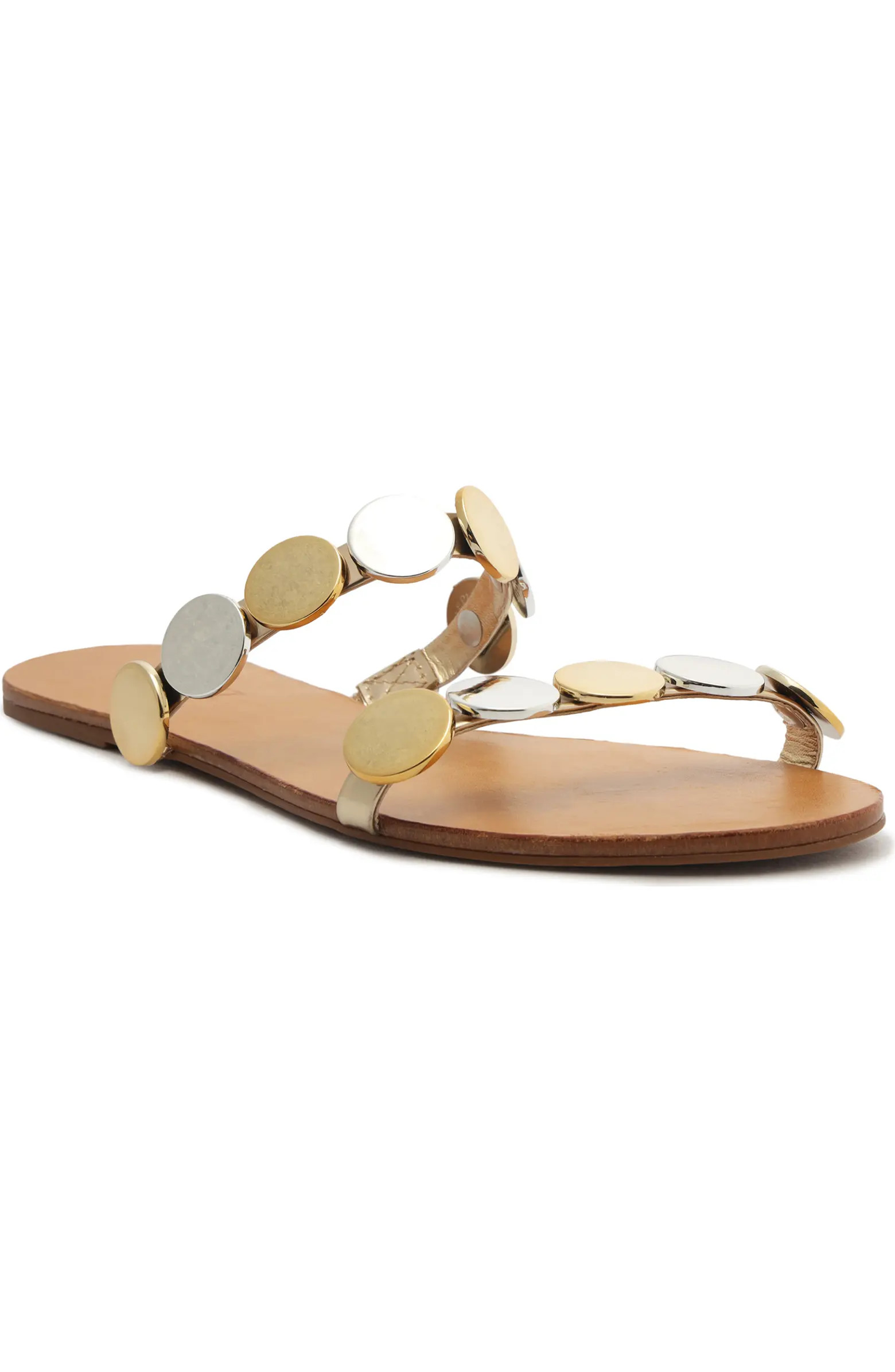 Schutz Acacia Flat Slide Sandal (Women) | Nordstrom | Nordstrom