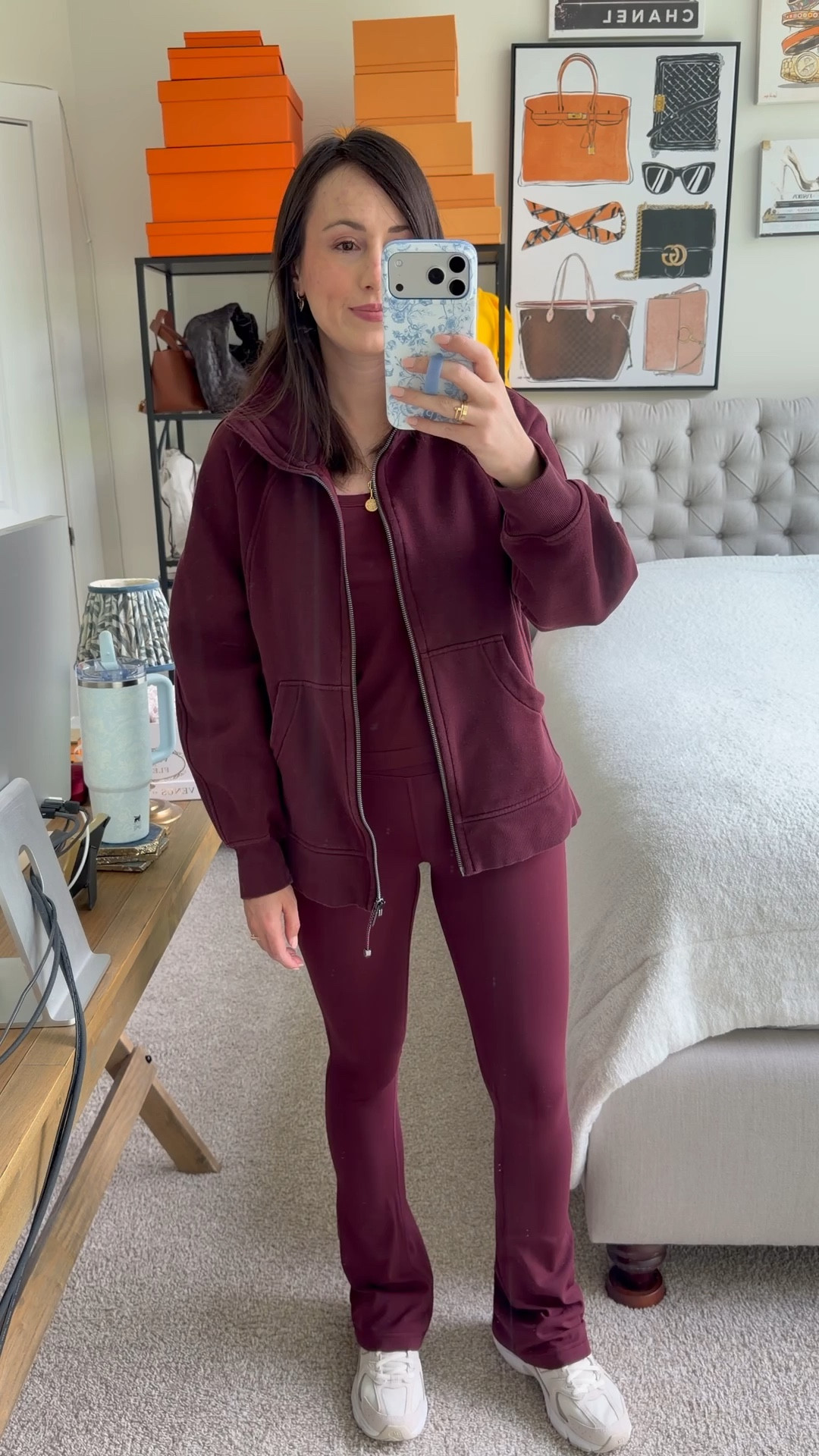 Lululemon garnet set - scuba fleece, align flares and swiftly tank



#LTKSeasonal #LTKootd