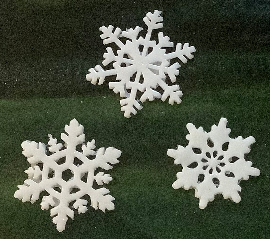 90 COE Wafer Thin Snowflakes | Etsy (US)