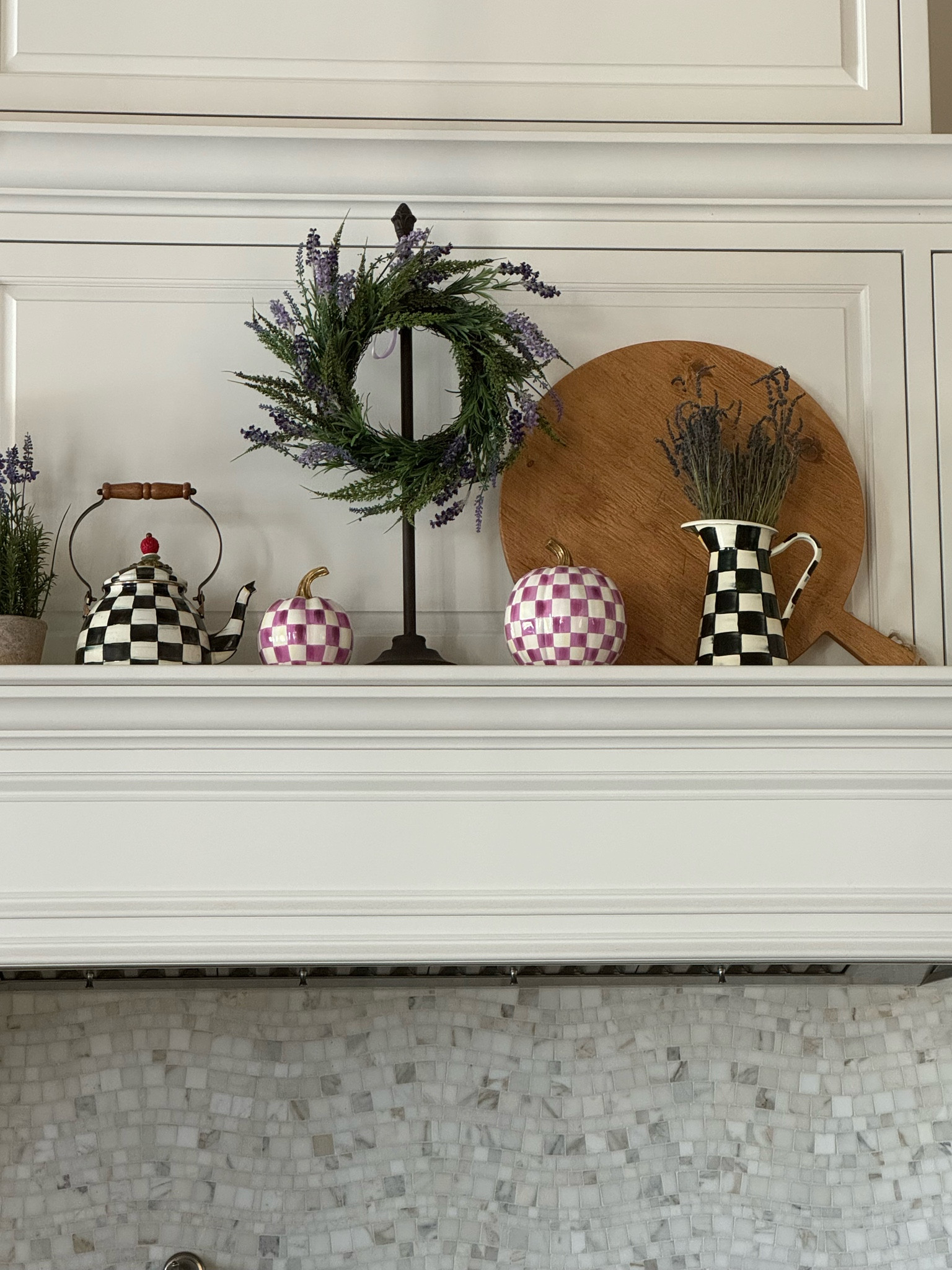 Mackenzie Childs plum pumpkin fall decor courtly check! 

#LTKSeasonal #LTKHome #LTKFindsUnder100