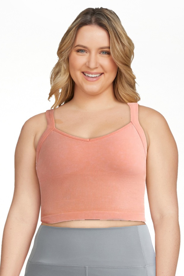 Avia Women's Seamless Cross-Back Contour Cami Bra, Sizes XS-XXXL - Walmart.com | Walmart (US)