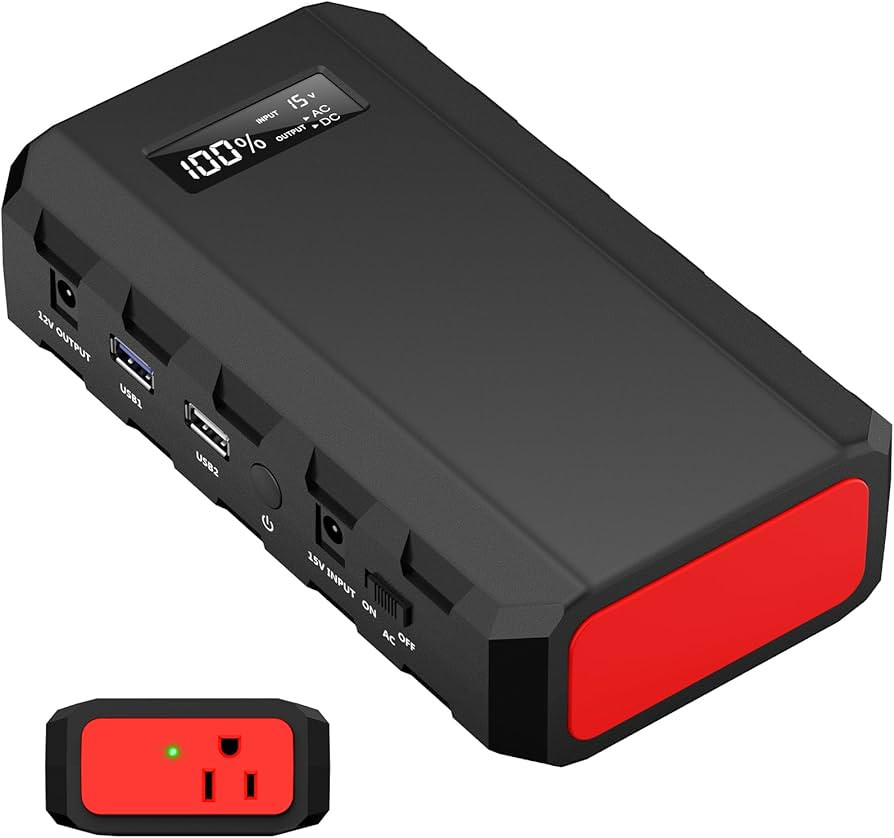 powkey 88Wh Portable Power Station 24000mAh Camping Solar Generator(Solar Panel Not Included) Lit... | Amazon (US)