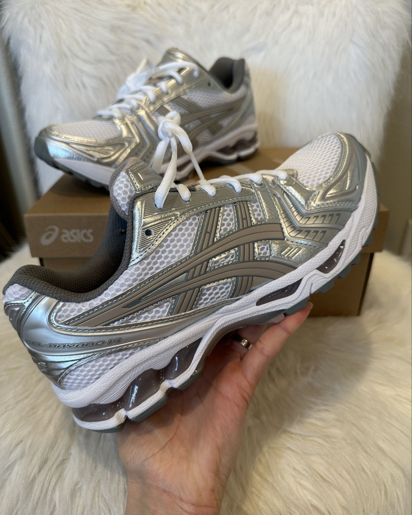 Newest obsession! ASICS Gel-Kayano 14 in the best color - Moonrock 🤤

Super comfortable! 

#LTKworkwear #LTKshoecrush #LTKfitness