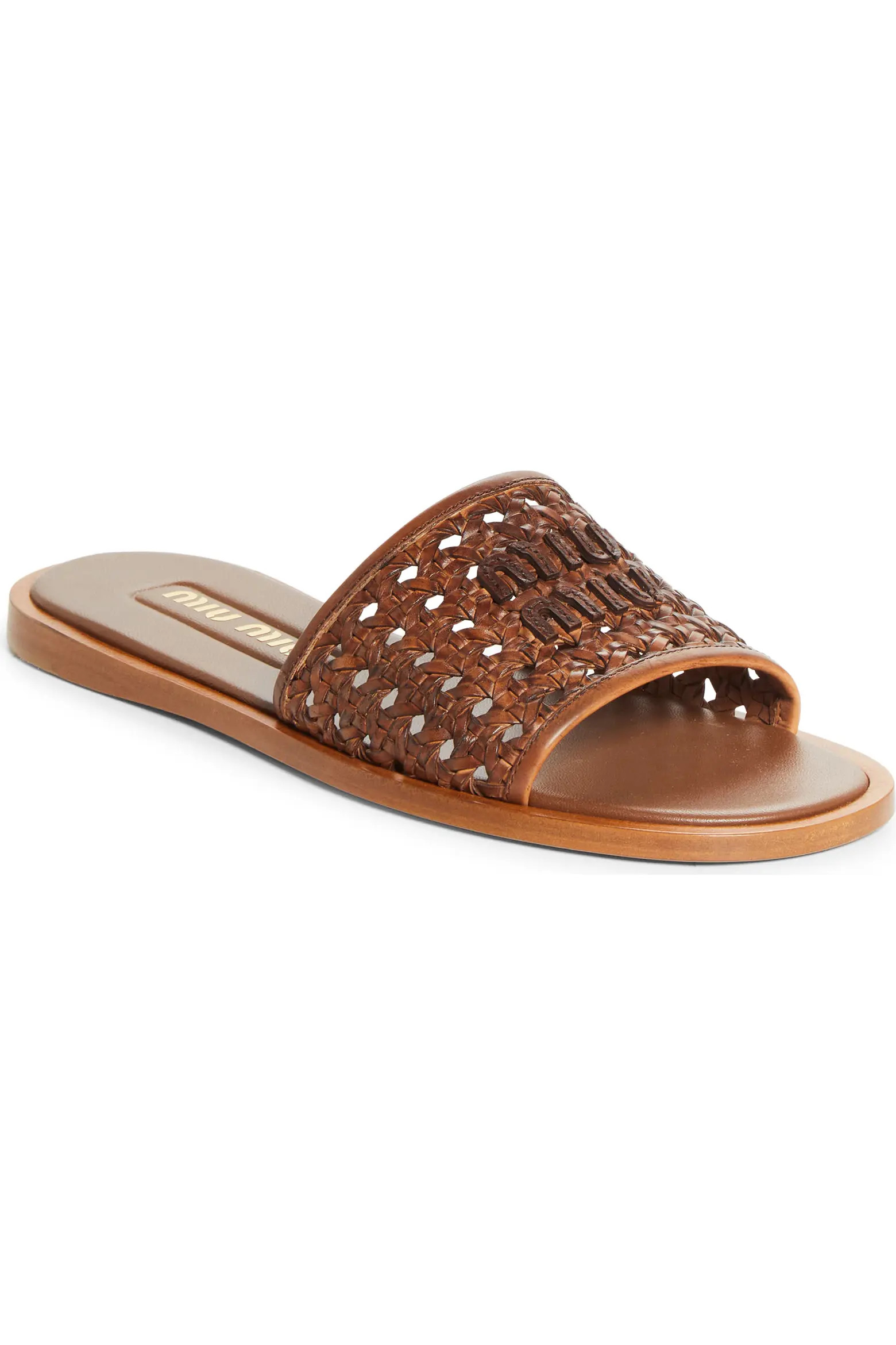 Woven Slide Sandal (Women) | Nordstrom | Nordstrom