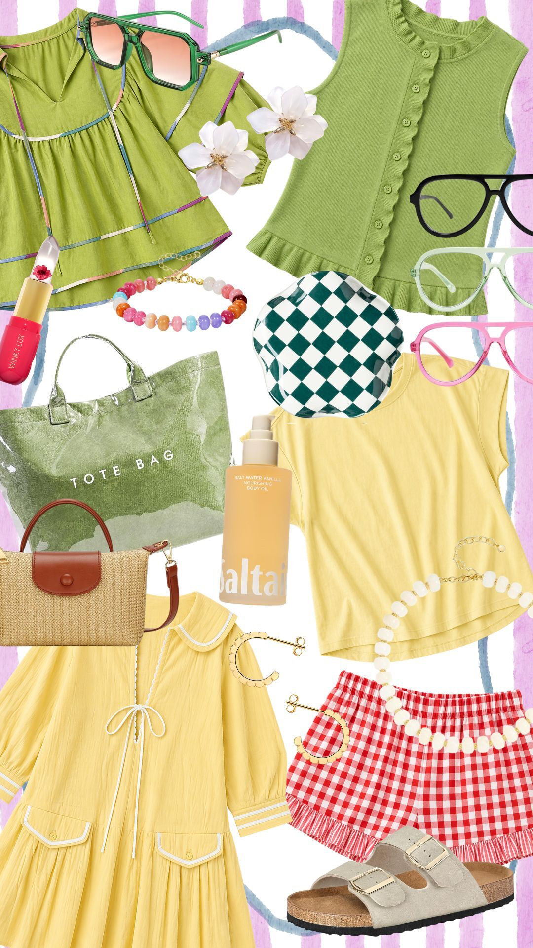 I’m gonna be living in these bright colors this season! This lime green and sunny yellow combo is EVERYTHING—it just feels like instant sunshine. 🍋💚 

 #LTKdayinmylife #LTKgrwm #LTKootd