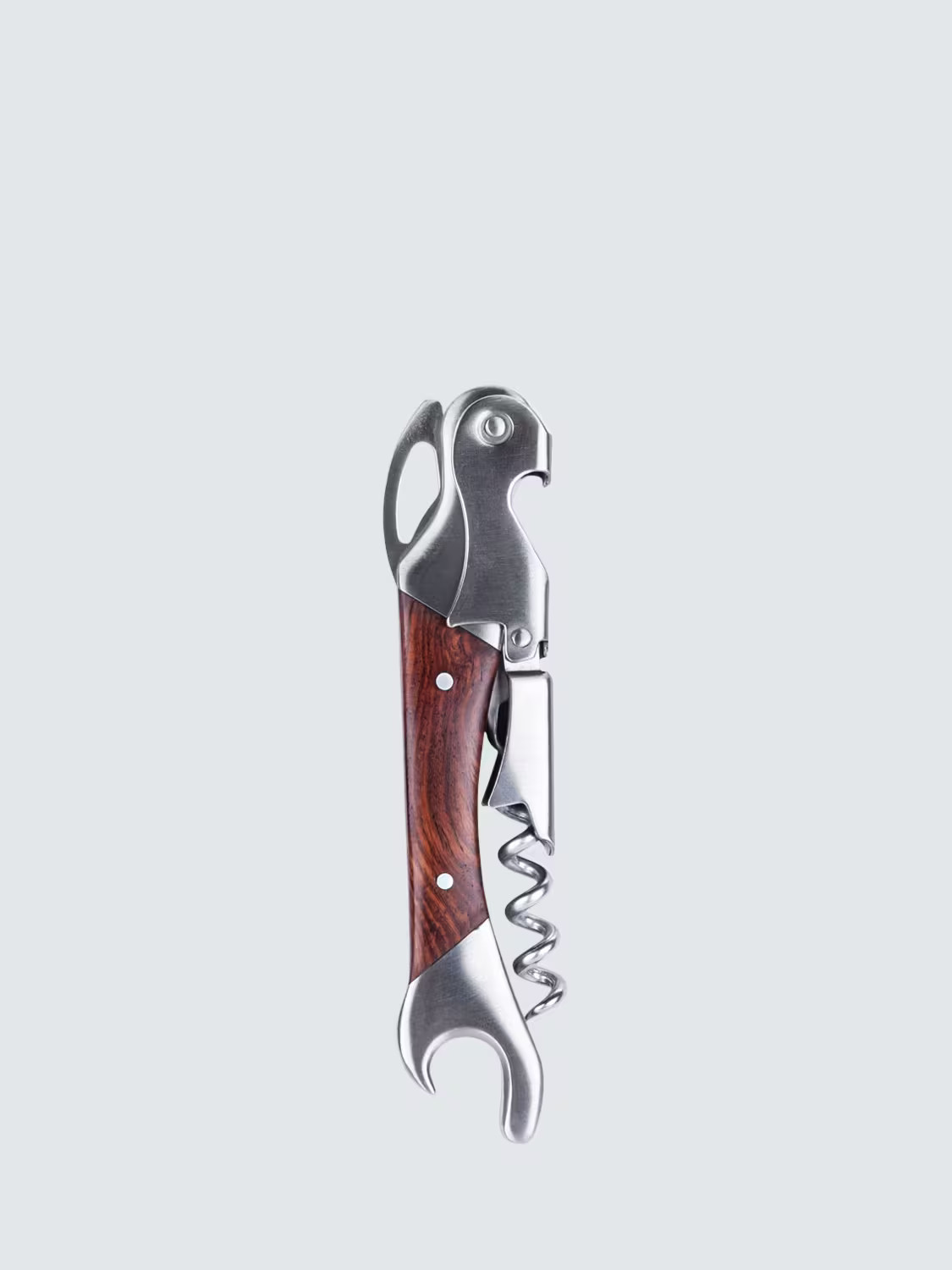 Ubertsar Double Opener Rosewood Inlay Waiter's Friend Corkscrew | John Lewis (UK)