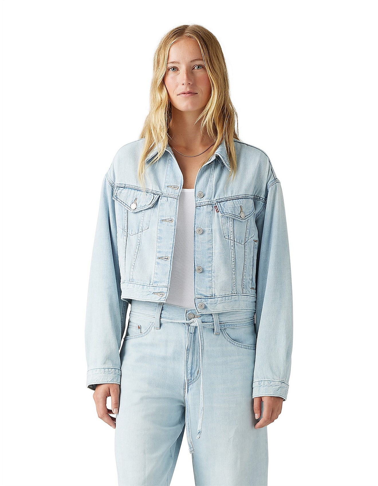 Shrunken 90S Trucker Top | David Jones (Australia & New Zealand)