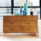 Mid-Century 6-Drawer Dresser (56") | West Elm (US)