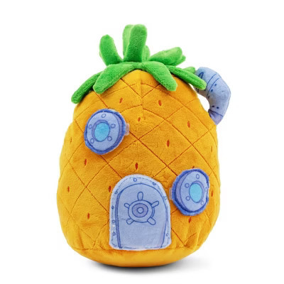 Golden Bell Studios Nickelodeon SpongeBob SquarePants Pineapple House Squeaky Pet Toy Plush | Target