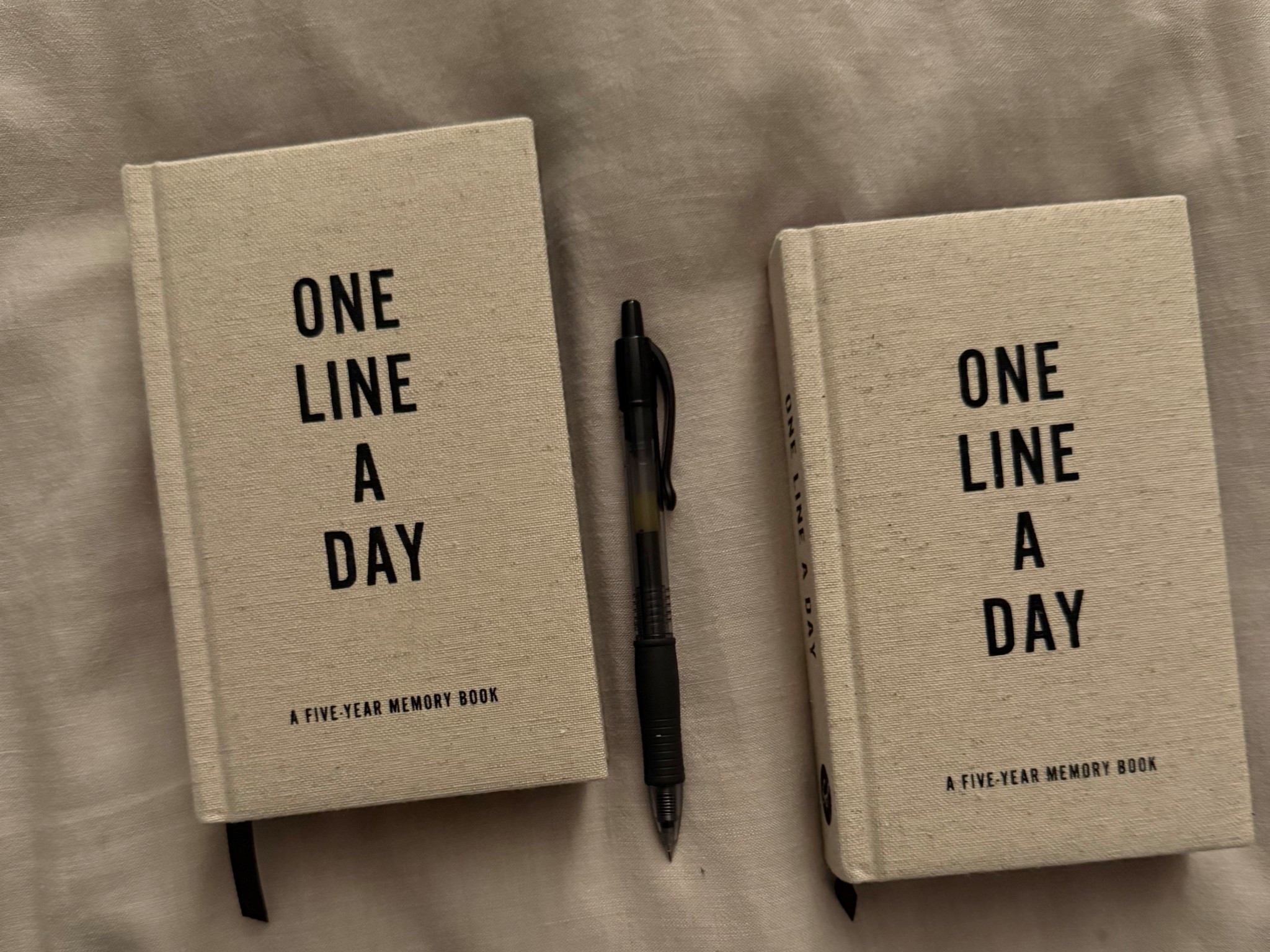 One line a day journals 