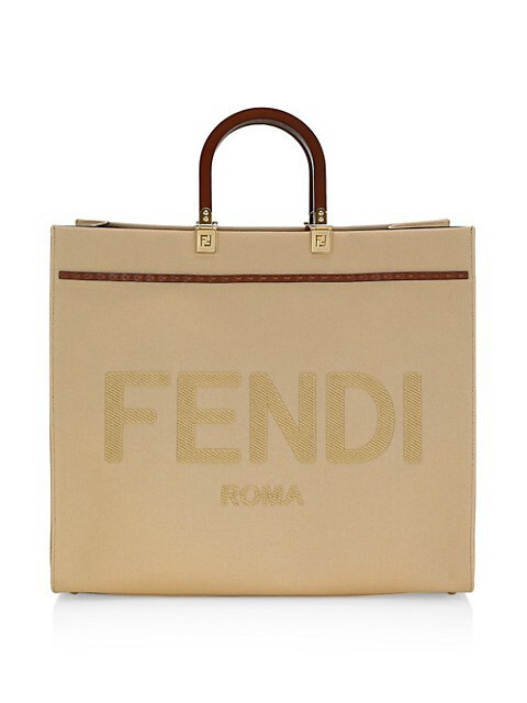 Large Canvas Shopper | Saks Fifth Avenue