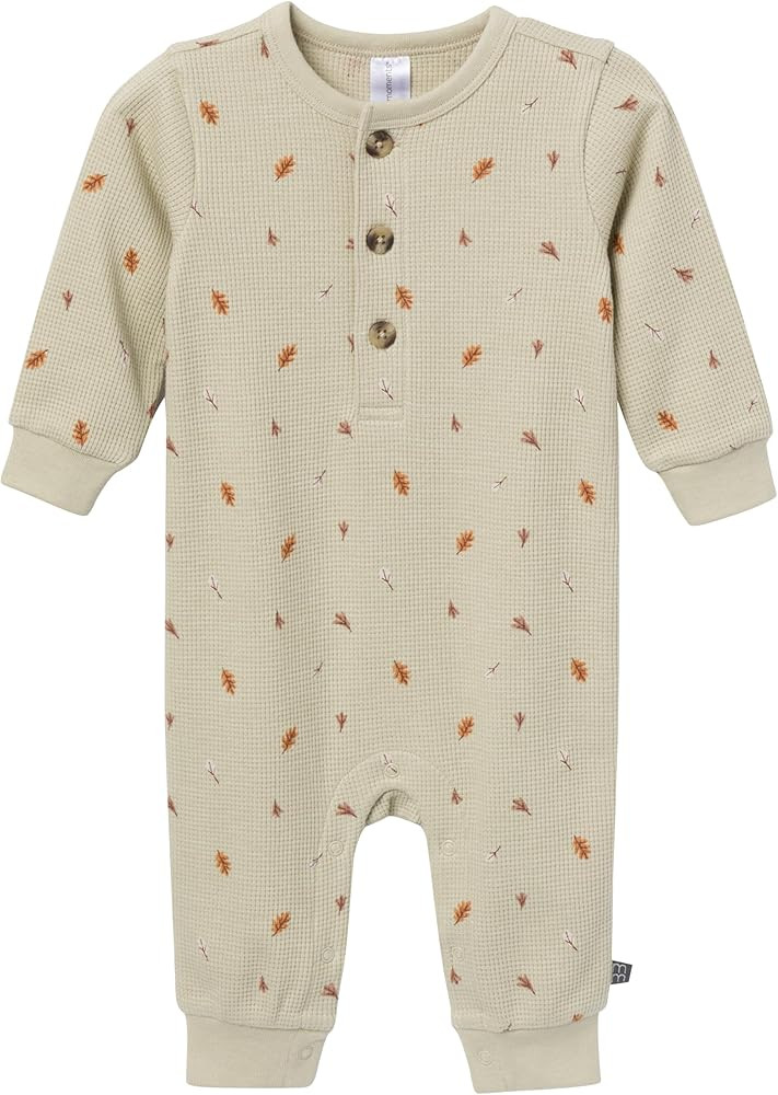 Modern Moments by Gerber Baby Long Sleeve Long Leg Slouch Romper | Amazon (US)