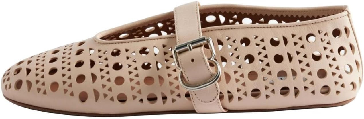 Longwenxuan Rhinestone Ballet Flats for Lady,Lady's Sparkly Crystal-Embellished Ballerina Shoes M... | Amazon (US)