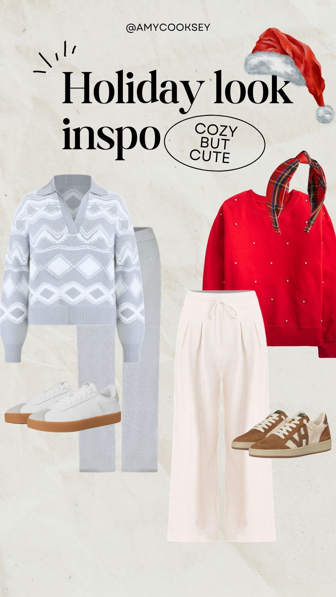 Cute + Cozy Holiday options ✨🎄

#LTKParty #LTKChristmas #SweaterSet #ChristmasAccessories #ChristmasCasual #LTKShoeCrush

#LTKHoliday #LTKSeasonal