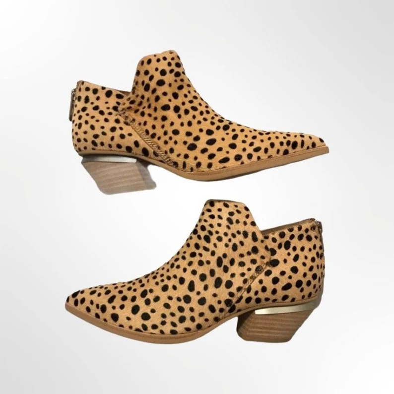 Dolce Vita Marca Leopard Ankle Bootie | Etsy (US)