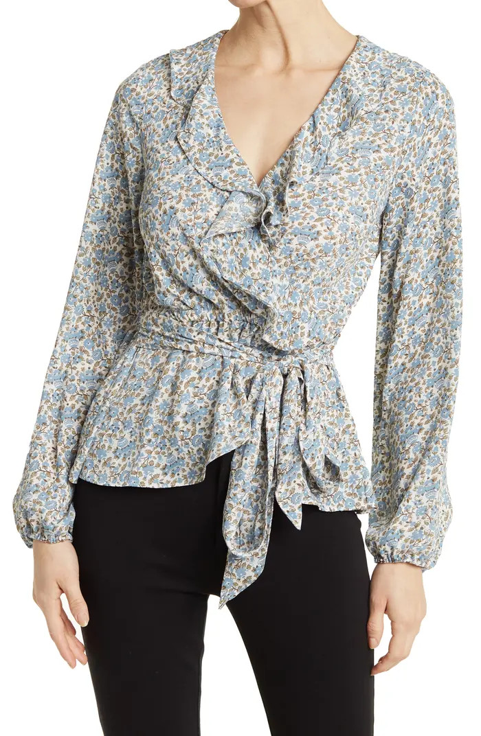 Ruffle Peplum Blouse | Nordstrom Rack