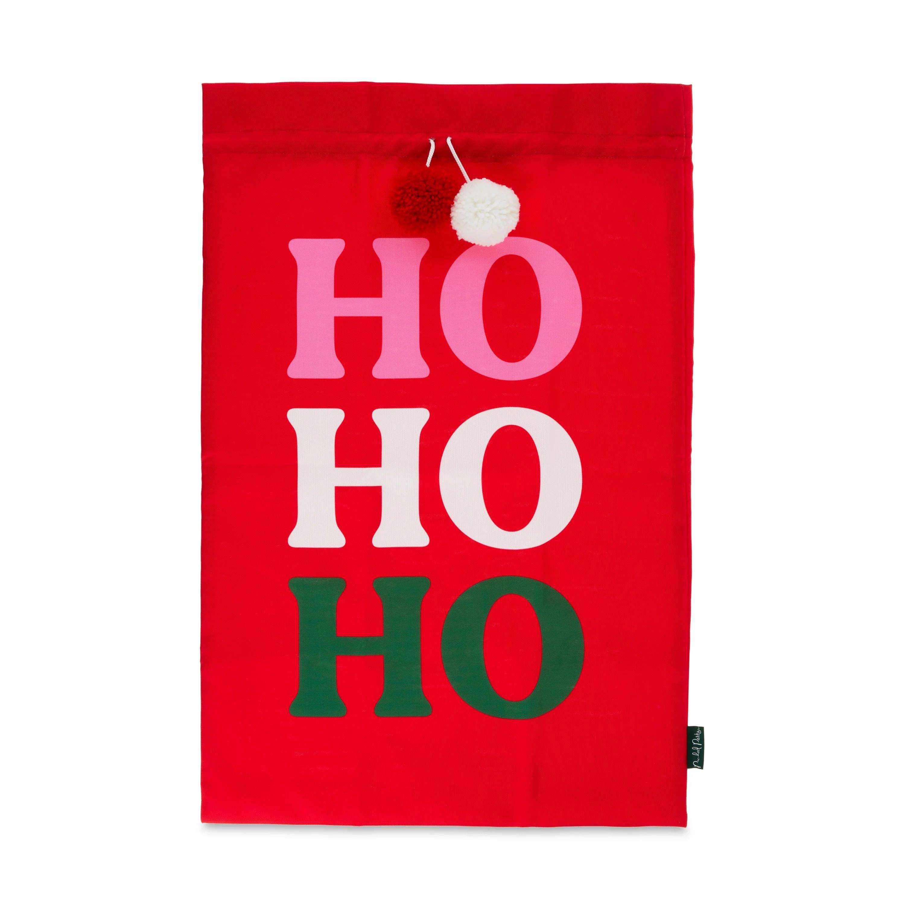 Packed Party 'HO HO HO' Santa Sack Red, 27x18 inch - Walmart.com | Walmart (US)