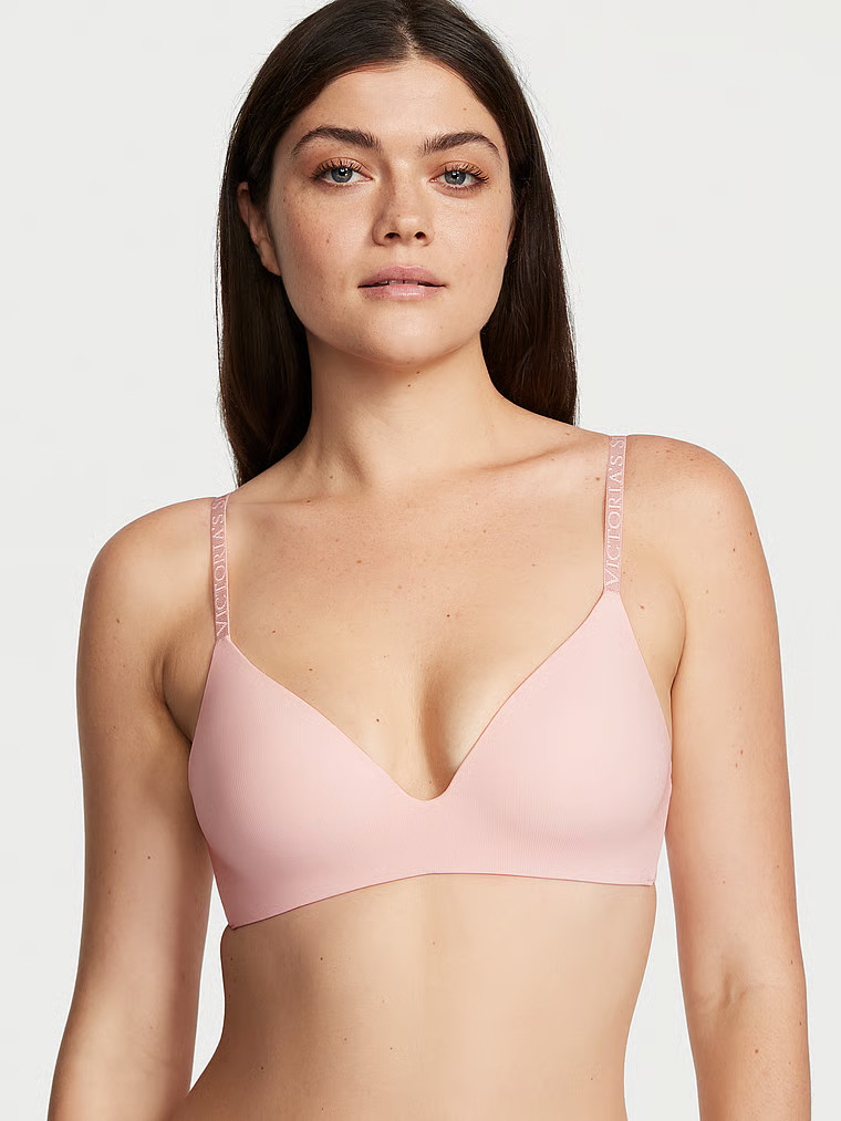 Lightly-Lined Wireless Bra - The T-shirt - vs | Victoria's Secret (US / CA )