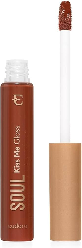 Eudora Soul Kiss Me Doces Finos Gloss Marrom Bombom de Avelã 5,2ml | Amazon (BR)