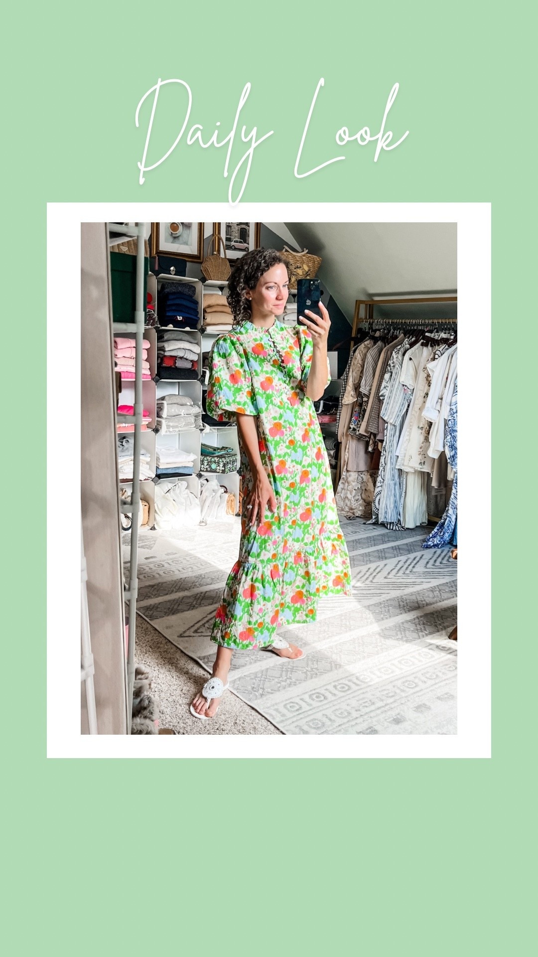 Cotton floral midi dress from Amazon!

#LTKgrwm #LTKootd #LTKmomlife