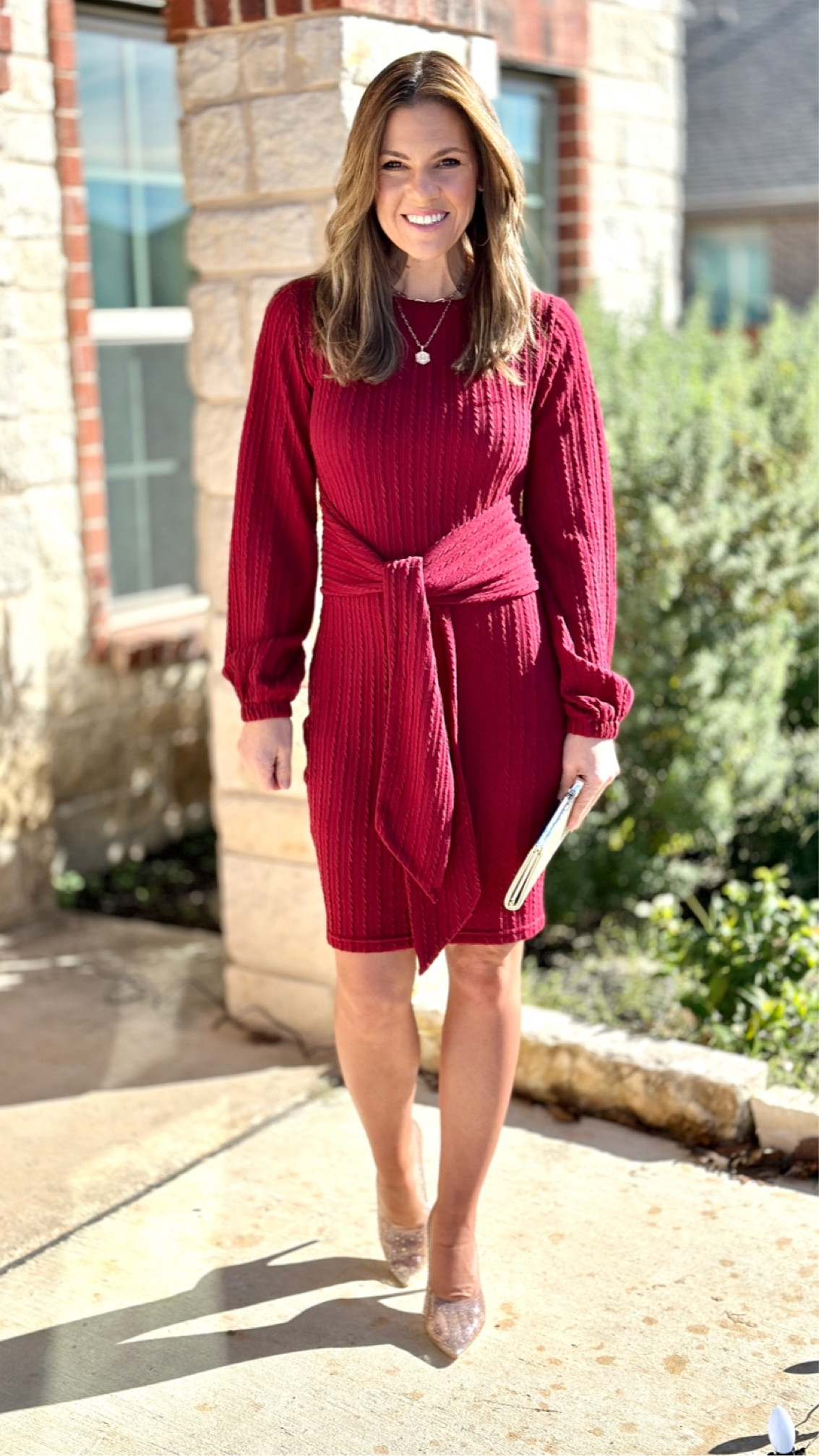 Todays holiday dress inspo! Perfect Christmas outfit or Christmas dress, wedding guest dress, and holiday outfit. I’ve linked all the colors for this fabulous dress you can wear year-round! @hotouch_official makes fashion affordable with this classic piece.

#ltkover40 #ltku

#LTKfindsunder50 #LTKVideo #LTKHoliday