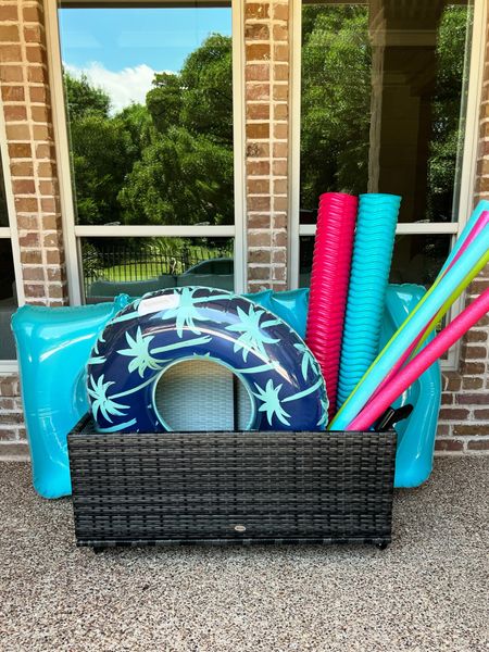 

Summer Finds - Pool Float Organizer! Who else could use some backyard organization? 🙋🏼‍♀️ #thehomedepotpartner Store your rafts, tubes, noodles, toys, and more! It has wheels so you can easily move it anywhere you’d like! I also love that it looks nice and incorporates  well into your other outdoor furniture! Shop this organizer and more in my LTK! 

Shop all the best deals during the Memorial Day event at The Home Depot! 

@thehomedepot
@shop.ltk
#liketkit


#LTKSeasonal #LTKsalealert #LTKhome