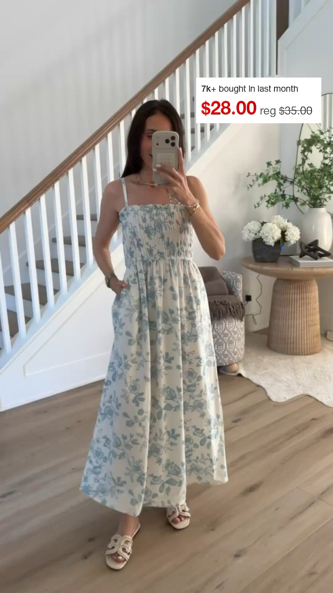 Target 20% off dresses and skirts.
Cute spring dress for Sunday brunch or vacation, size XS.
target dress, floral dress, feminine style, annabrstyle

#LTKSaleAlert #LTKOver40