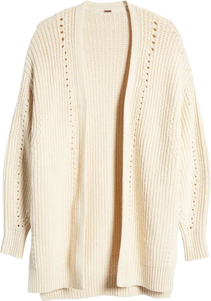 Women's Dare to Dream Rib Cotton Blend Cardigan | Nordstrom