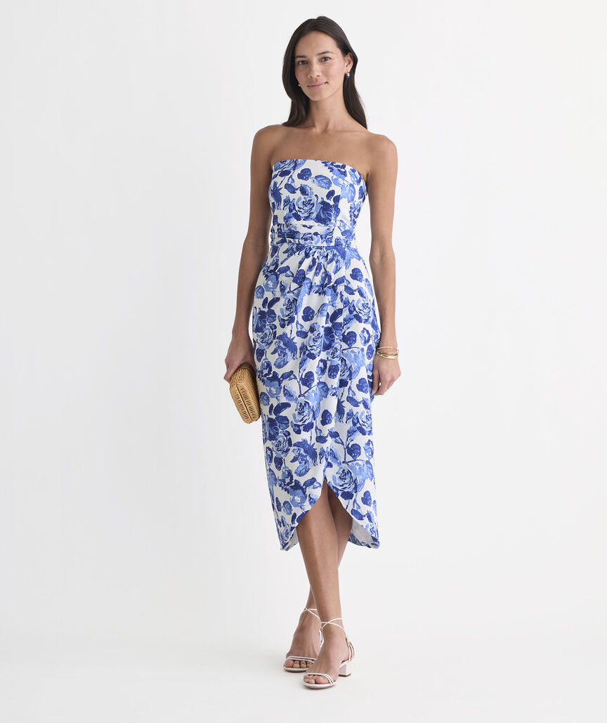 Kentucky Derby Nadine Strapless Dress | vineyard vines