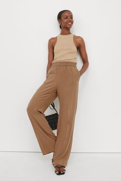 Wide-leg Pull-on Pants | H&M (US + CA)