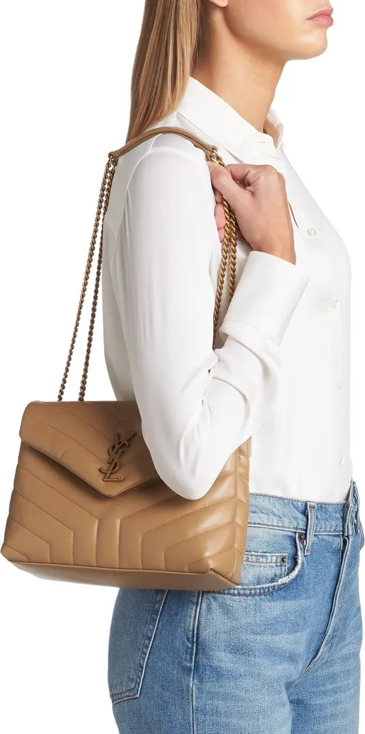 Small Loulou Chain Leather Shoulder Bag | Nordstrom