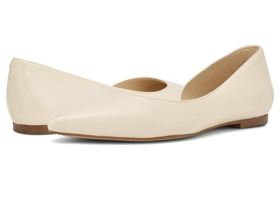 Nine West Blaha Women's Flat Shoes Chic Cream : 6 M, Faux Leather | Zappos
