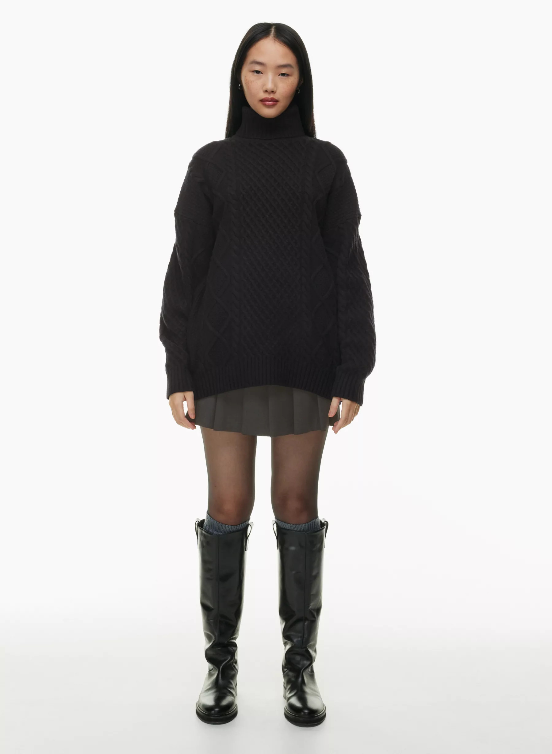 PEGGY TURTLENECK SWEATER | Aritzia