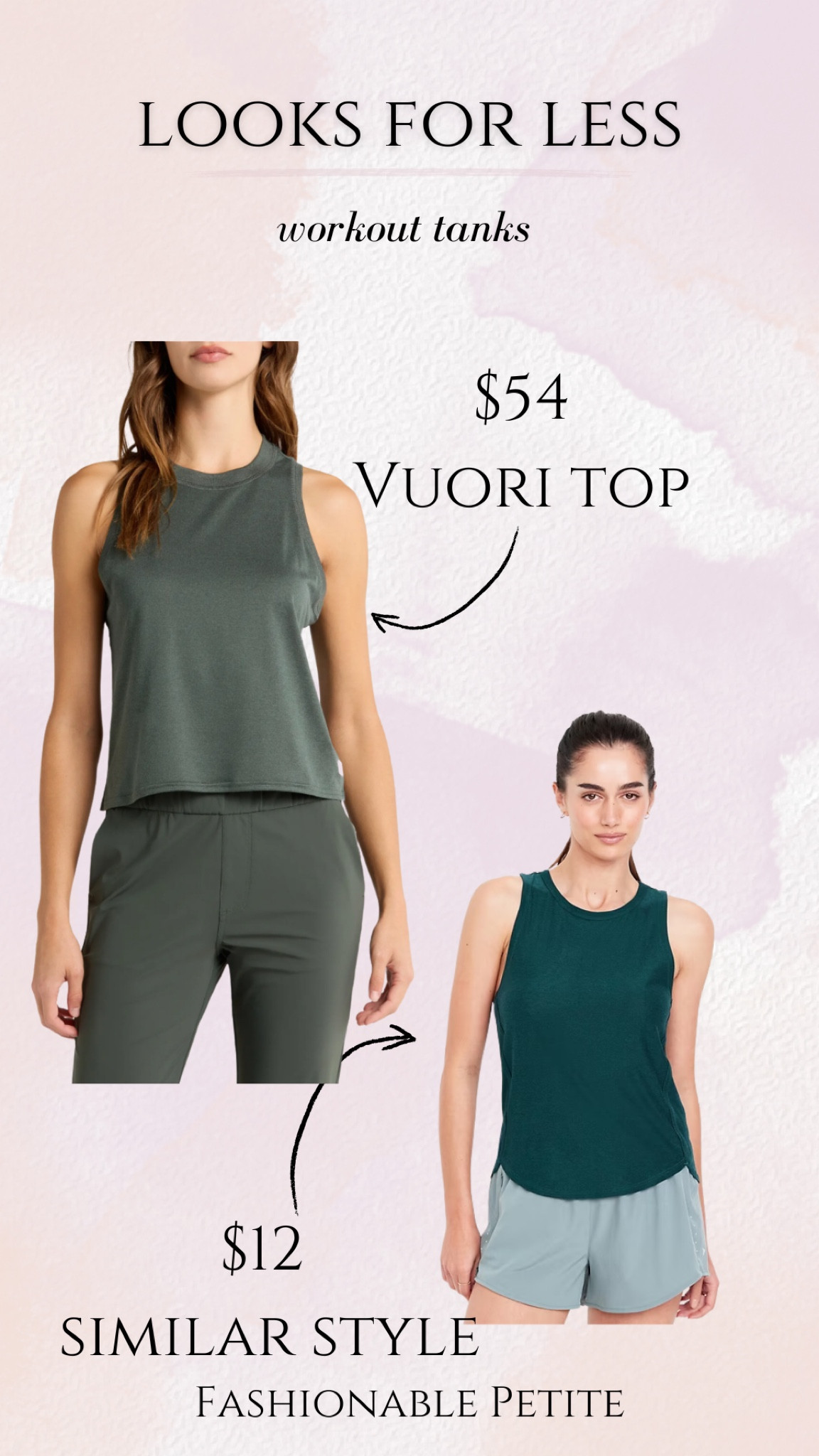 Workout tanks for women! I love both of these green colors!
Women’s workout tops, workout outfit, tank top, fitness 

#LTKFindsUnder100 #LTKSaleAlert #LTKFitness