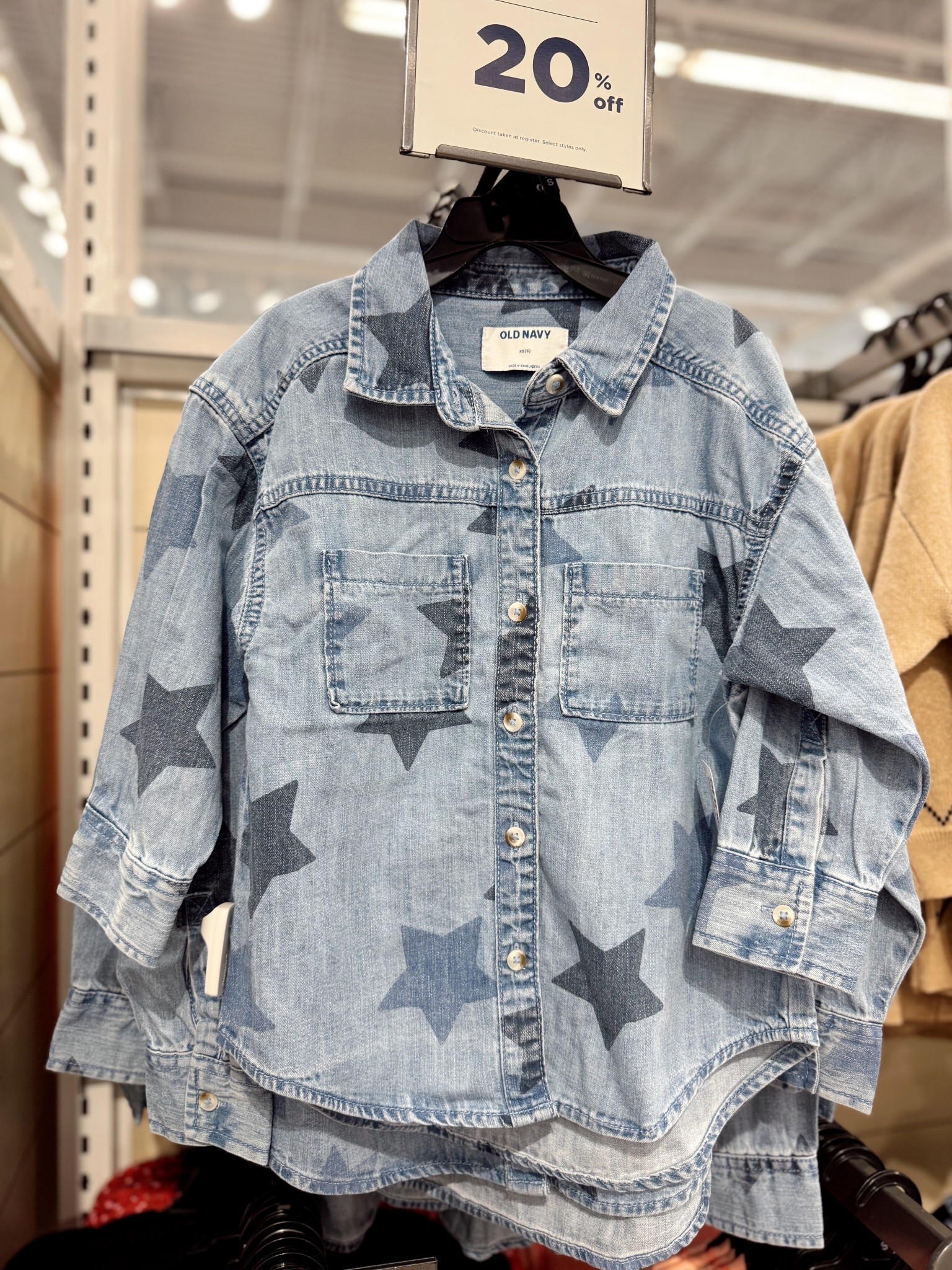 Denim star shacket for girls at old navy ⭐️💙

#LTKSeasonal #LTKKids #LTKFindsUnder50