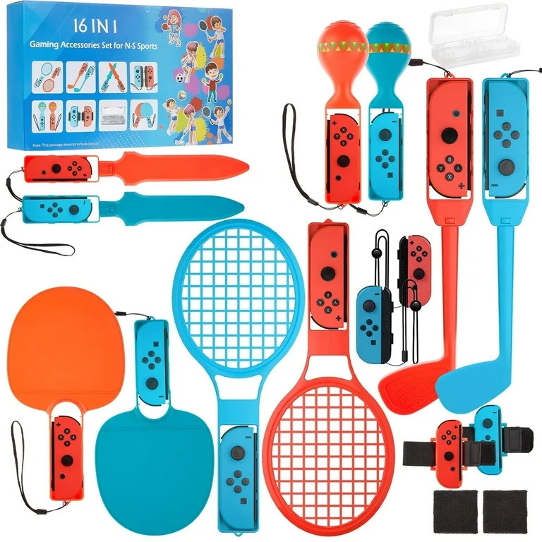 20 in 1 Switch Sports  for Nintendo Accessories Bundle, Family Accessories Kit for Switch Sports ... | Walmart (US)