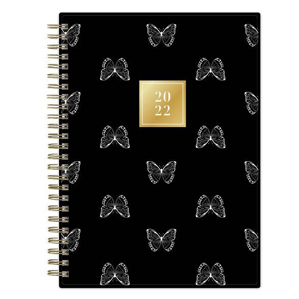 2022 Planner with Notes 5.875" x 8.625" Weekly/Monthly Wirebound Printed Poly Bella - Rachel Parc... | Target