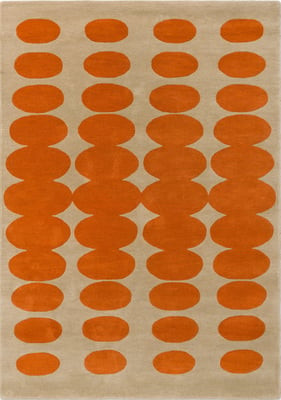 Orla Kiely for Brink and Campman Optical Oval Optical Oval Contemporary / Modern Area Rugs | Rugs... | Rugs Direct