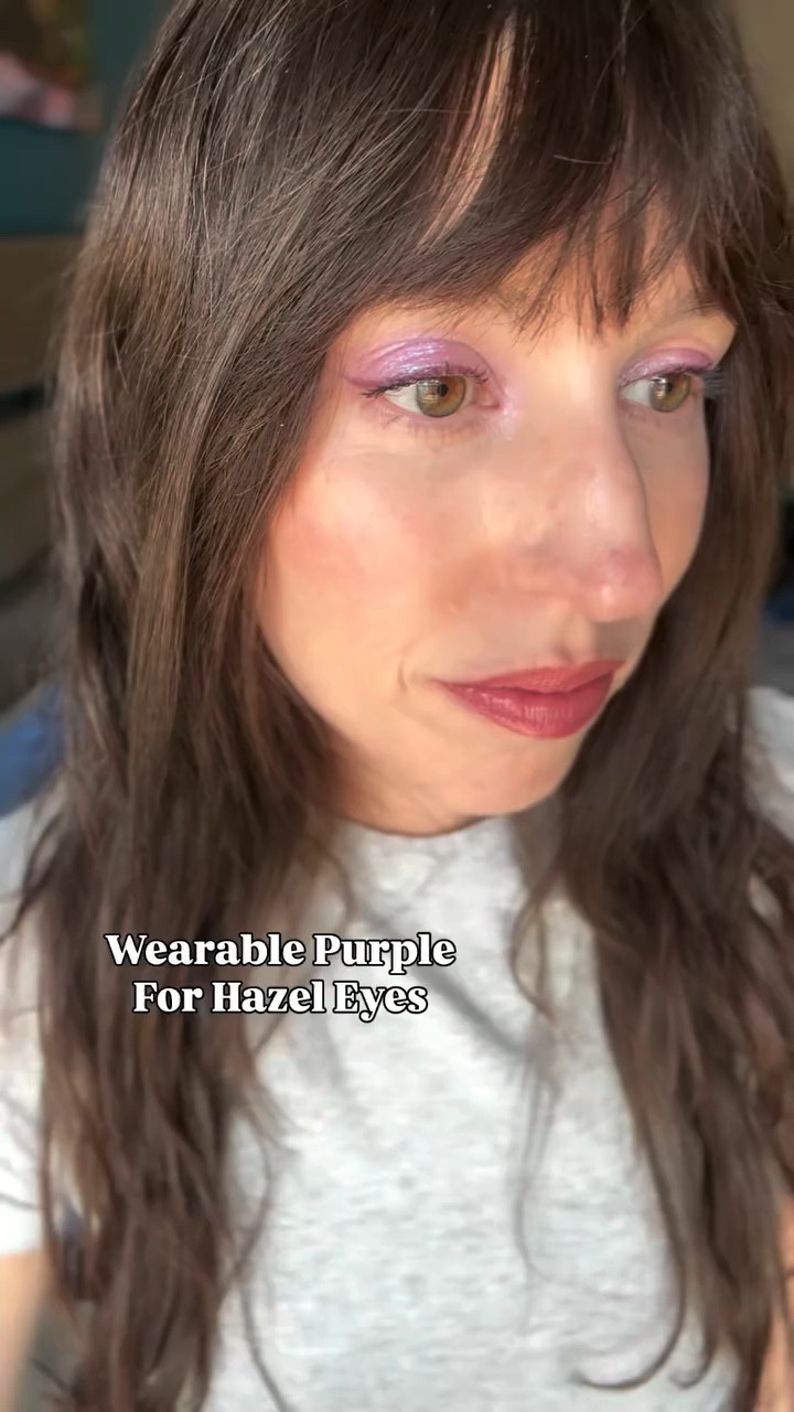 Wearable purple for hazel eyes (would look so good for brown eyes too) 💜

I’m always on a mission to find eye looks that make the green in hazel eyes stand out.

For this one, I kept it soft and wearable with pink + purple tones to make the green in hazel eyes stand out without feeling overly bold for everyday wear.

I still have school pickup and have to see other parents 😅

Would you wear this purple eye look or is purple still out of your comfort zone? 

On my eyes 💜
Colourpop shadow stix - Juicy Gossip + Hey Bestie
Pat McGrath- Purple Shimmer from the Huetopian Dreams Palatte
Charlotte tilbury liner - Fig Smoulder
.
.
.
.
.
.
.
.
.
.
#hazeleyesmakeup #purpleeyemakeup #wearablemakeup #greeneyesmakeup #beautycreator

#LTKmomlife #LTKgrwm #LTKBeauty