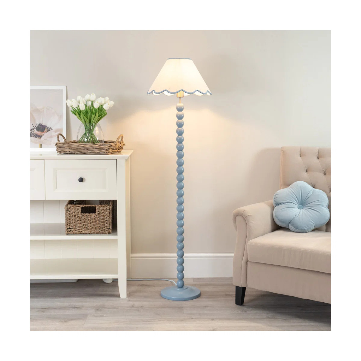 Bobbles 144cm Traditional Floor Lamp | Wayfair UK