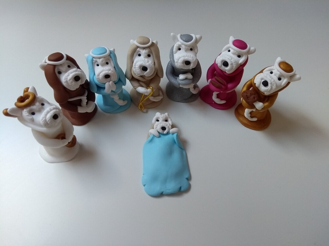 Westie Nativity Set, Christmas , Dog, West Highland Terrier, - Etsy | Etsy (US)