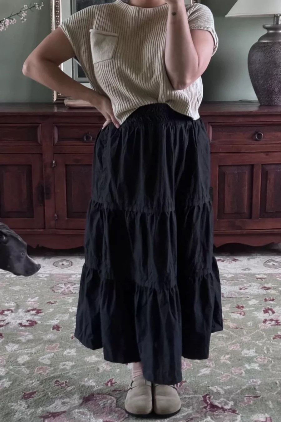 Fall Outfit of the Day! Black skirt with top from another set 😊

#LTKSeasonal #LTKStyleTip