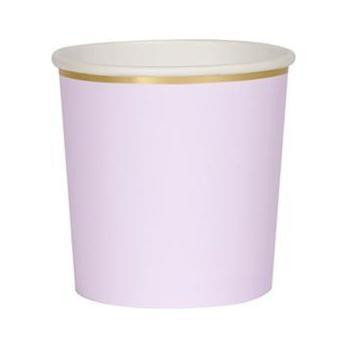 Meri Meri Set of 8 Tumbler Cups, Lilac | Maisonette