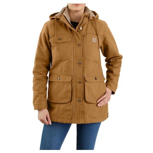 Women's Carhartt Loose Fit Washed Duck Jacket | Scheels