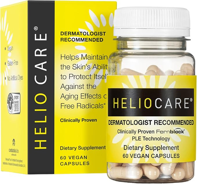 Heliocare Skin Care Dietary Supplement: 240mg Polypodium Leucotomos Extract Pills - Antioxidant R... | Amazon (US)