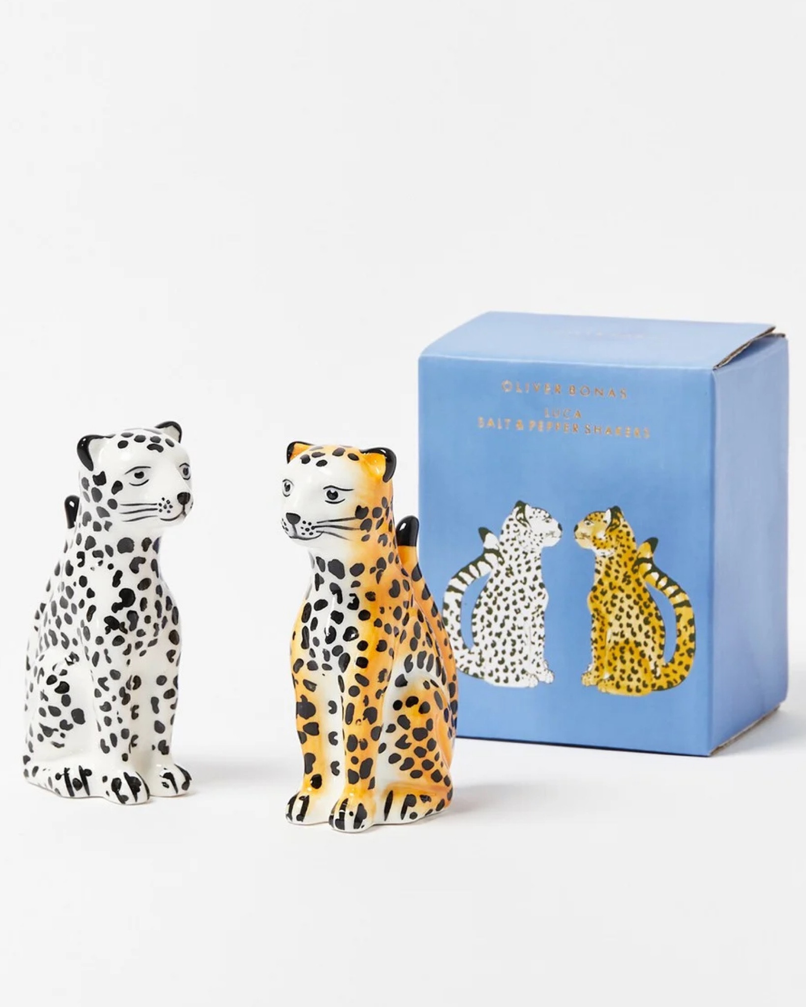 Luca Leopard Ceramic Salt & Pepper Shakers

#LTKhome #LTKHoliday #LTKSeasonal