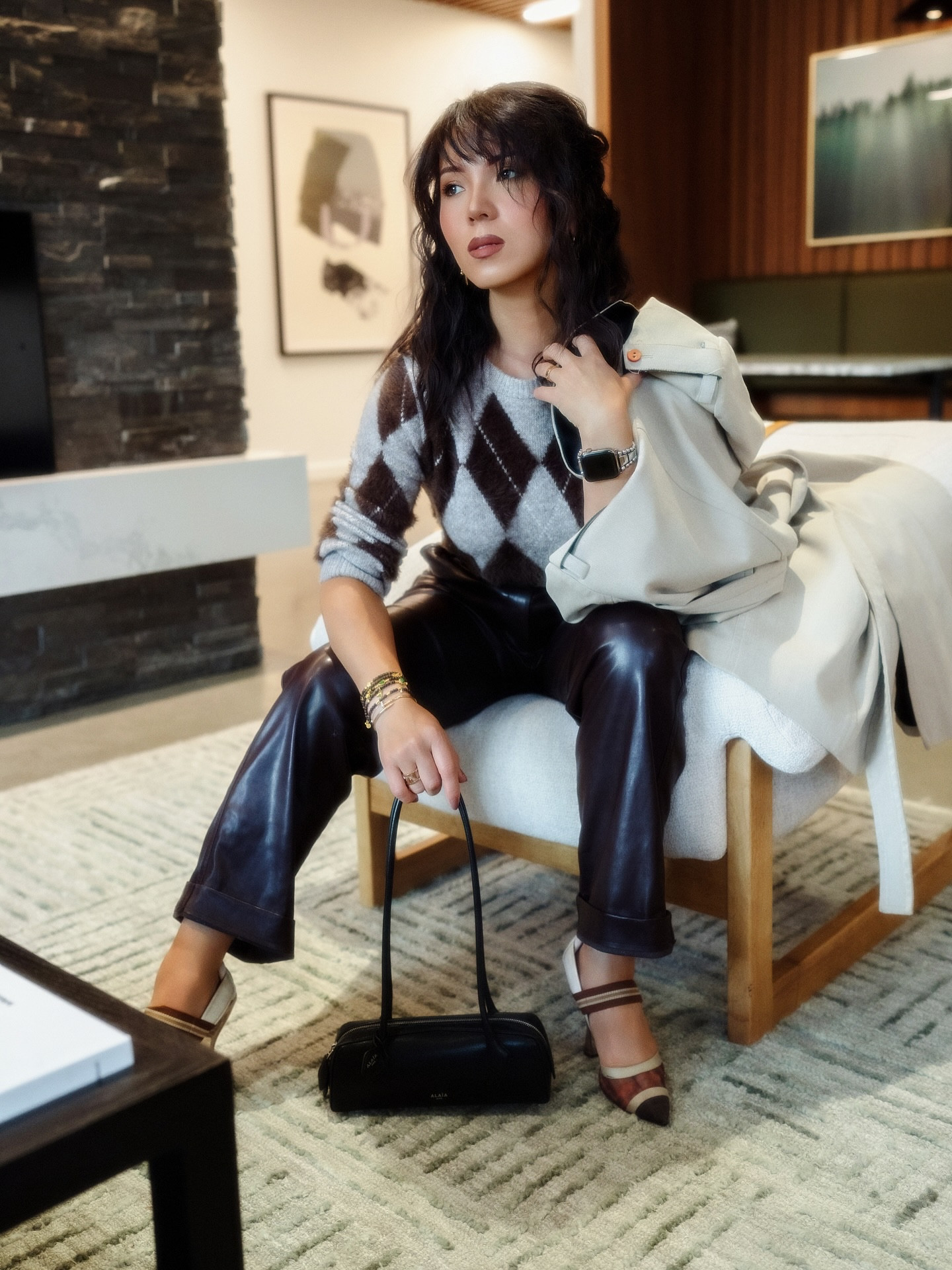 Anyone out there like me that likes to buy sweaters?

Each winter season I probably buy at least 4-8 cashmere or wool sweaters. Why?! Because they are so easy to style! Grab a cute sweater, pair it with a leather pants, a skirt, or wear it under a jacket or coat for a colder days…. There is your outfit, best friends for moms or someone who lives a fast paced life like me 🤪.

This sweater is by @mango. Love how crop it is and love the design. i simply pared it with this @jonathansimkhai pants and layered with my @louisvuitton trench.

What do you think?🤔
.
.
.
.
.
#winterfashion2025 #fallsweaters #easywear #afforablefashion #mango #fashioninspo #sweaterfashion #busymomlife

#LTKmomlife #LTKOver40 #LTKootd