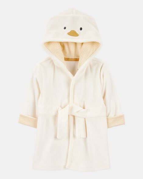 Baby Chick Hooded Terry Robe - Ivory | Carter's Inc