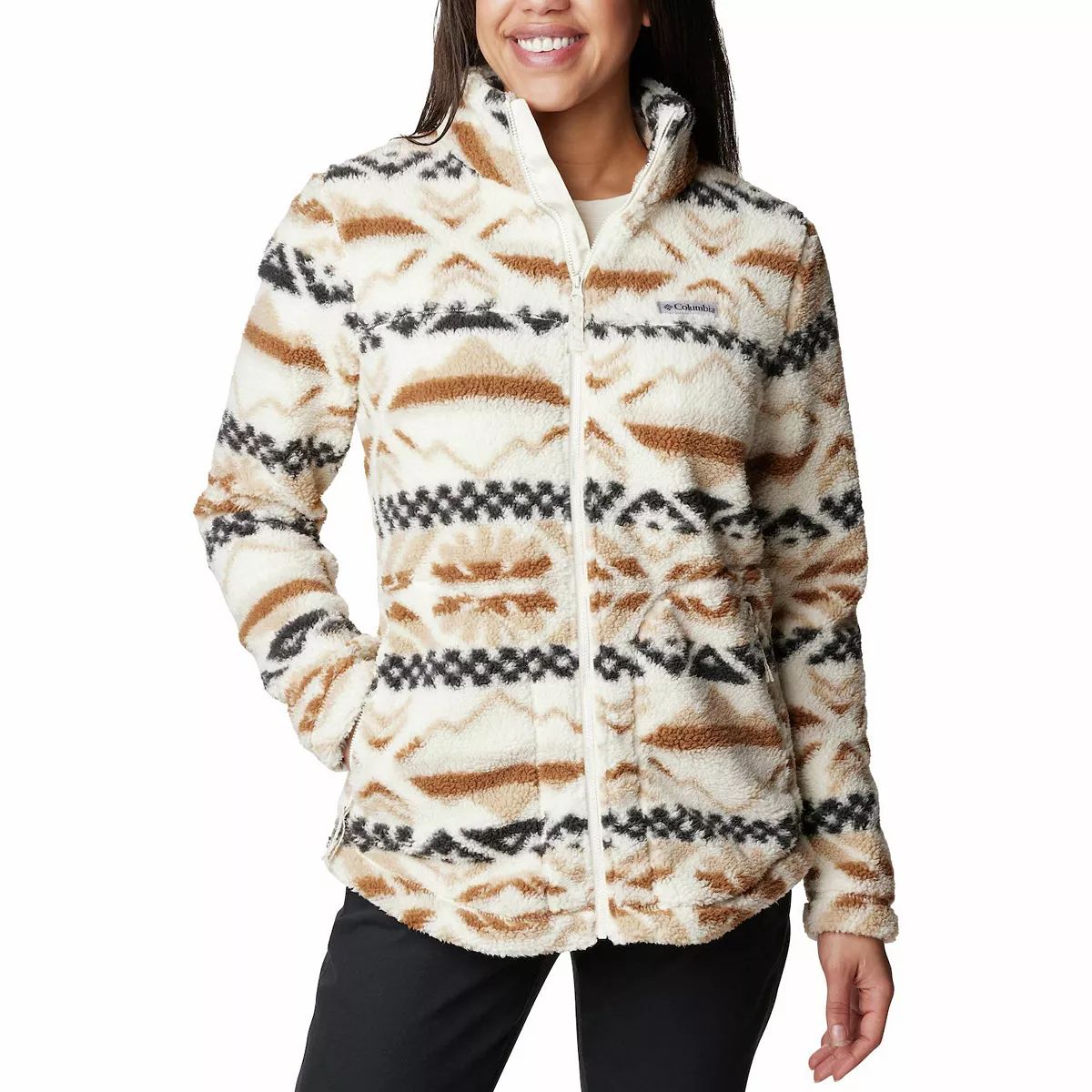 Women's Columbia West Bend Cozy Sherpa Fleece Jacket | Kohl's
